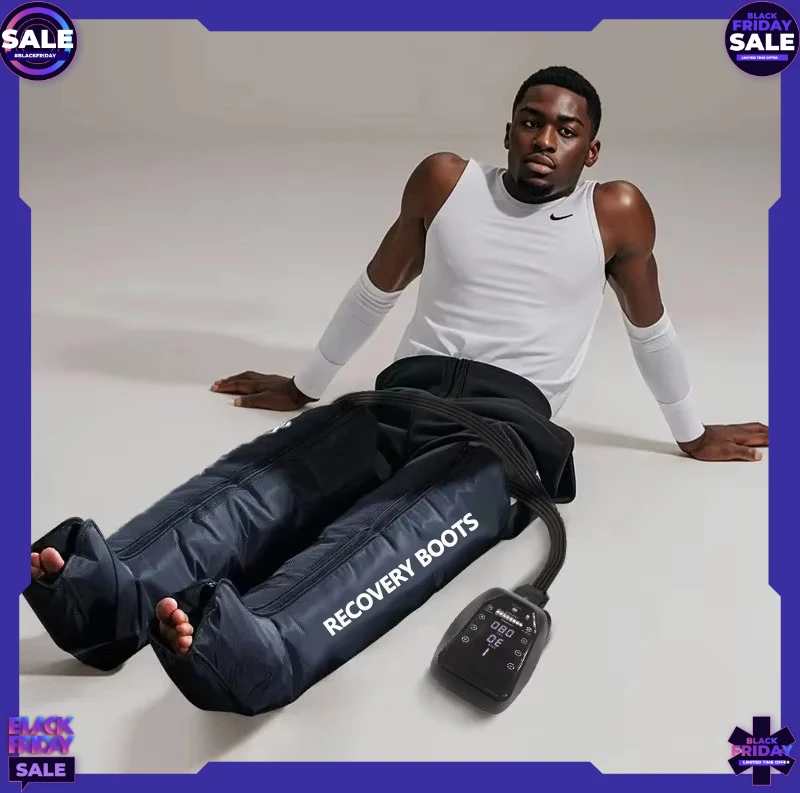High Quality Professional Air Compression Recovery Boots 6,8 Chamber Infrared Physiotherapy Leg Massager Customized Kangwanjia