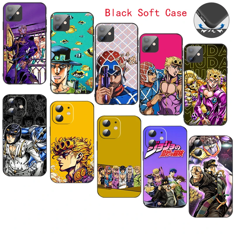 CR47 Jojo’s Bizarre Adventure Soft Silicone Case for Huawei  Y5P Y6P Y8P Y7A Y9A Y6  Y7 Y9 2018 2019 Honor 7C  8X 20 cover