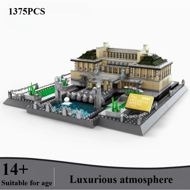 

1375PCS Famous Landmark Building Blocks Set Educational Toys for Teens And Adults Ideal Gift for Home Decoration