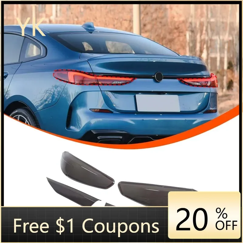 

For BMW 2 Series F44 2020-2024 ABS Blackened Car Rear Tail Light Turn Signal Cover Decorate Car Accessories