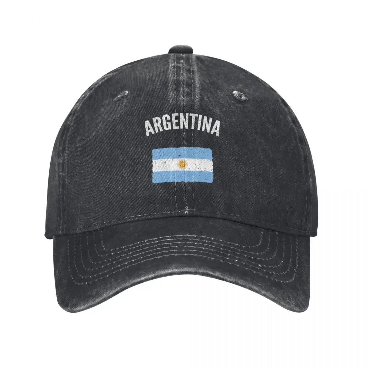 

Vintage Argentina Argentinian Flag Baseball Cap Luxury Brand Golf Wear Dropshipping Golf Hat For Girls Men's