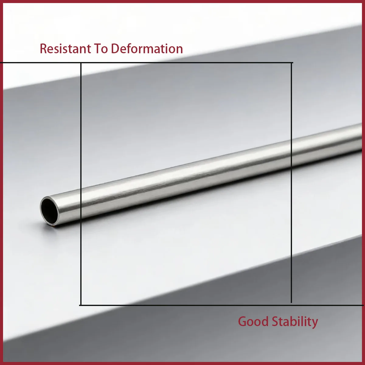 304 Seamless Stainless Steel Capillary Tube 4mm-8mm Outer Diameter 0.5-2mm Wall Thickness