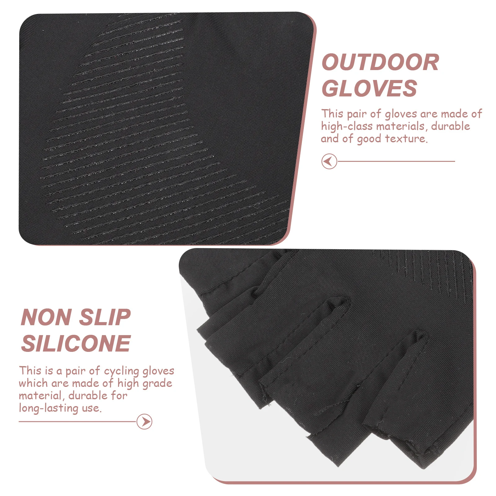 

1 Pair Portable Fishing Gloves Summer Non-Slip Uv Protection Breathable Cycling Hiking Sports Gloves For Women Men Outdoor