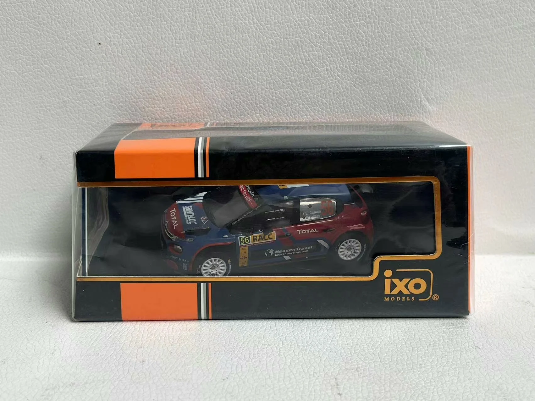 

Diecast IXO 1/43 Scale CITROEN C3 R5 #56 2019 Citroen Racing Alloy Car Model Collectible Toy Gift Souvenir Display Ornament