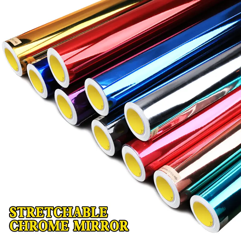 

2025 Carbins Premium Chrome Rainbow Holographic Automobiles Vehicle Design Car Wrap Vinyl Sticker
