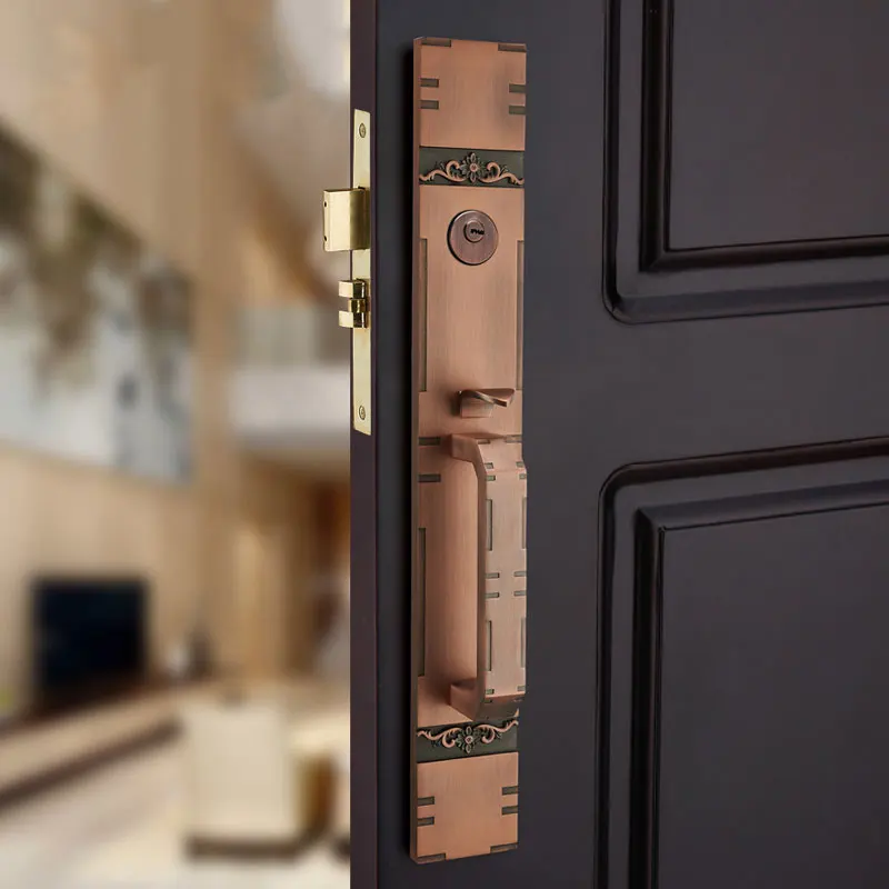 

Antique Design Front Single Door Lock Handle Designs with Good Price