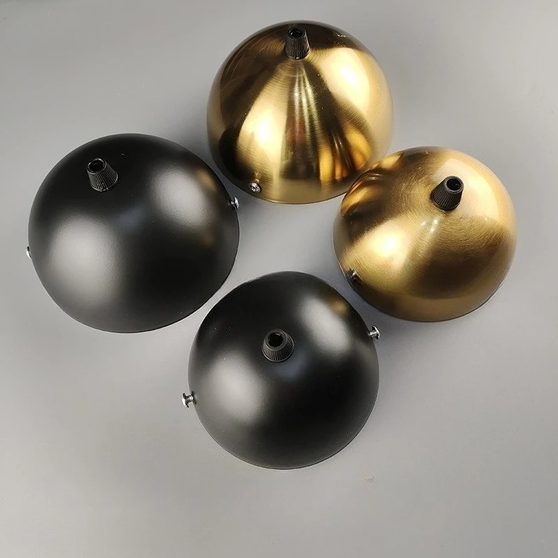Pendant Lamp Base Semi-circular Lamp Plate Ceiling Plate Hardware Support Cover