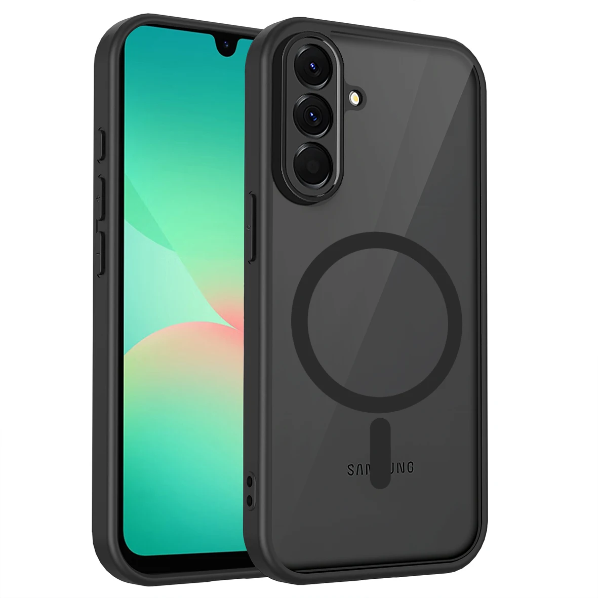 For Magsafe Magnetic Matte Case For Samsung Galaxy A27 A57 A56 A54 A36 A35 A34 A53 A26 A25 A24 5G Wireless Charging Hard Cover