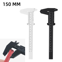 Plastic Measurement Ruler 150MM Eyebrow Positioning Measuring Vernier Tattoo Caliper Ruler for Permanent Beginner Makeup Tools