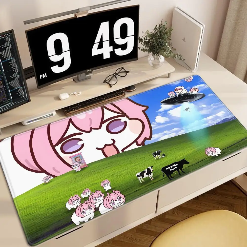 

Kawaii Goddess Of Victory NIKKE Dorothy Mouse Pad Gamer Desk Mat Gaming office Accessories Pink Doro HD Printing Keyboard Mat