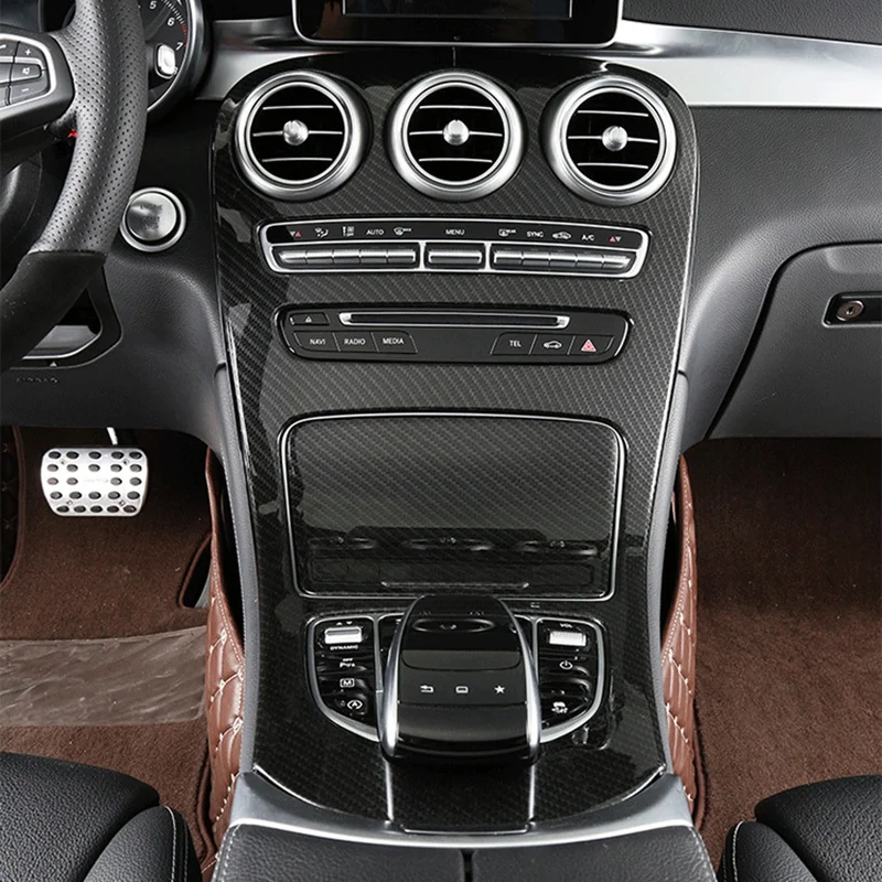 

For Mercedes-Benz CLC C Class Style Console Gear Shift Panel Cover