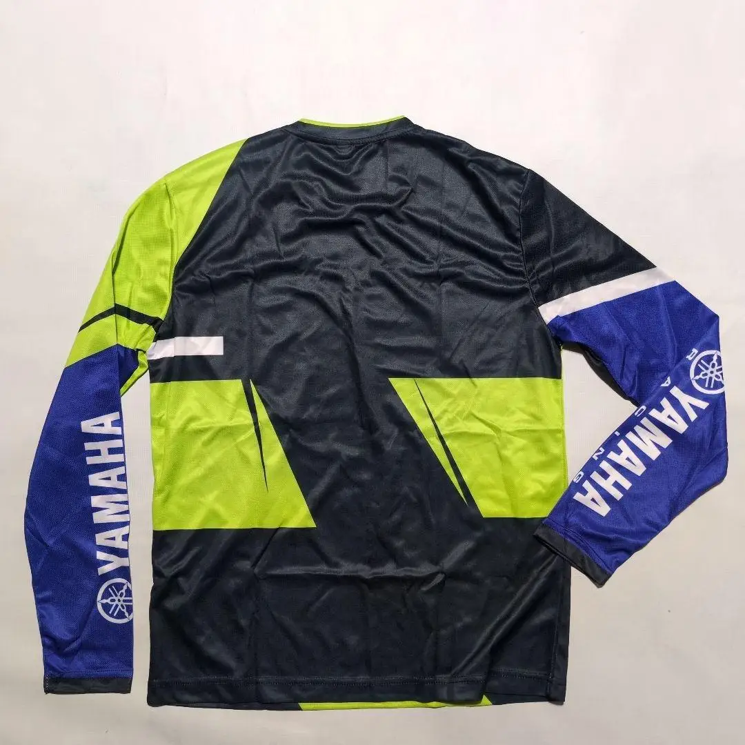 YAMAAH Motorcycle Fashion New MXGP Quick-Dry Sports Shirt Men Women Plus Size Quick-Dry Short-Sleeve Riding Jersey Long Sleeve