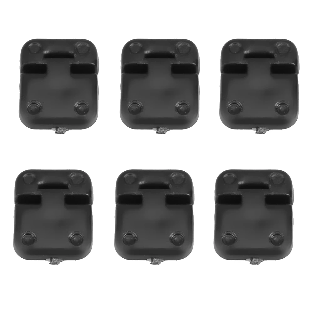 1 jeu de charnières et poignées de porte de voiture en plastique pour Traxxas TRX-4 1:10 RC chenille