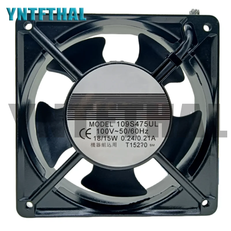 Ventilateur à faible bruit, 12038, 100V, 115V, vie nocturne, S075UL, 18W, 0,24 A, 120x120x38mm, nouveau