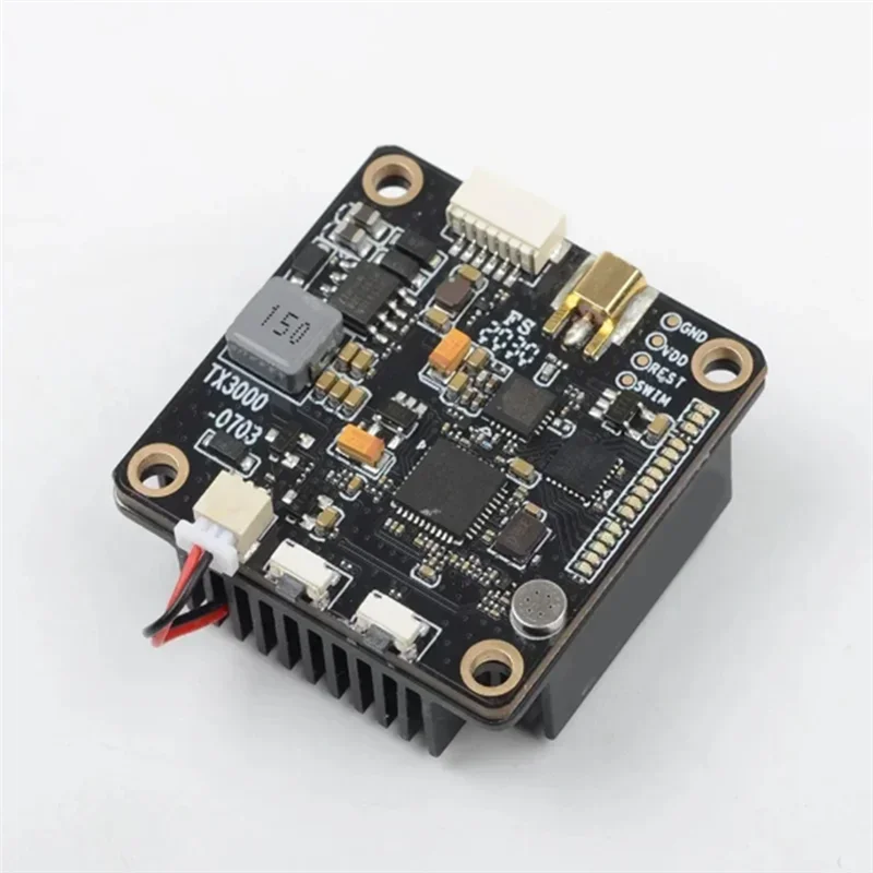 BoMaSAKK FPV TX5000AC 5W 4.9G 5.8G 6G VTX (4900 To 6060MHz) Ultra Long Range 96CH Ultra Wide Band Video Transmitter For FPV Dron