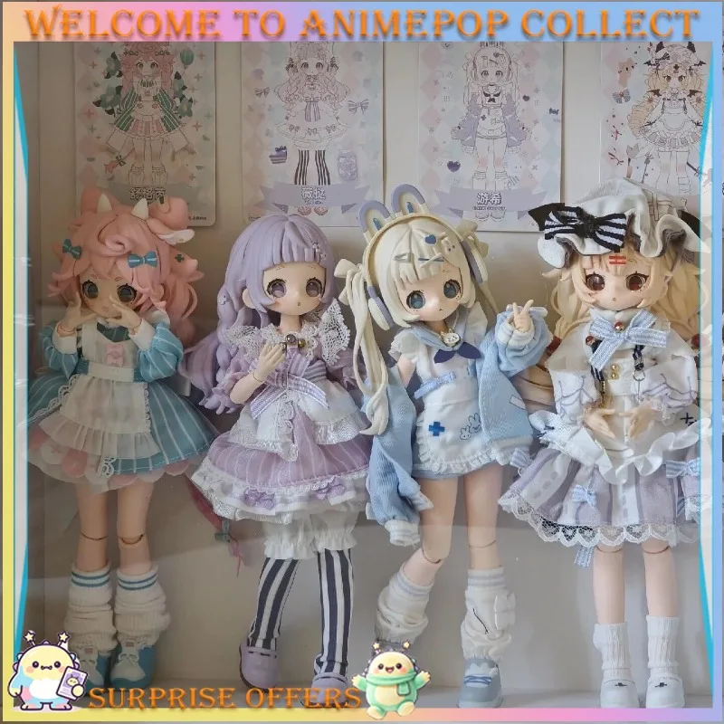 Wanmeng Authentic Sugary Sweet Blind Box 1/8 Jointed BJD Doll Figure Trendy Desk Decoration Cute Collectible Gift & Toy In Stock