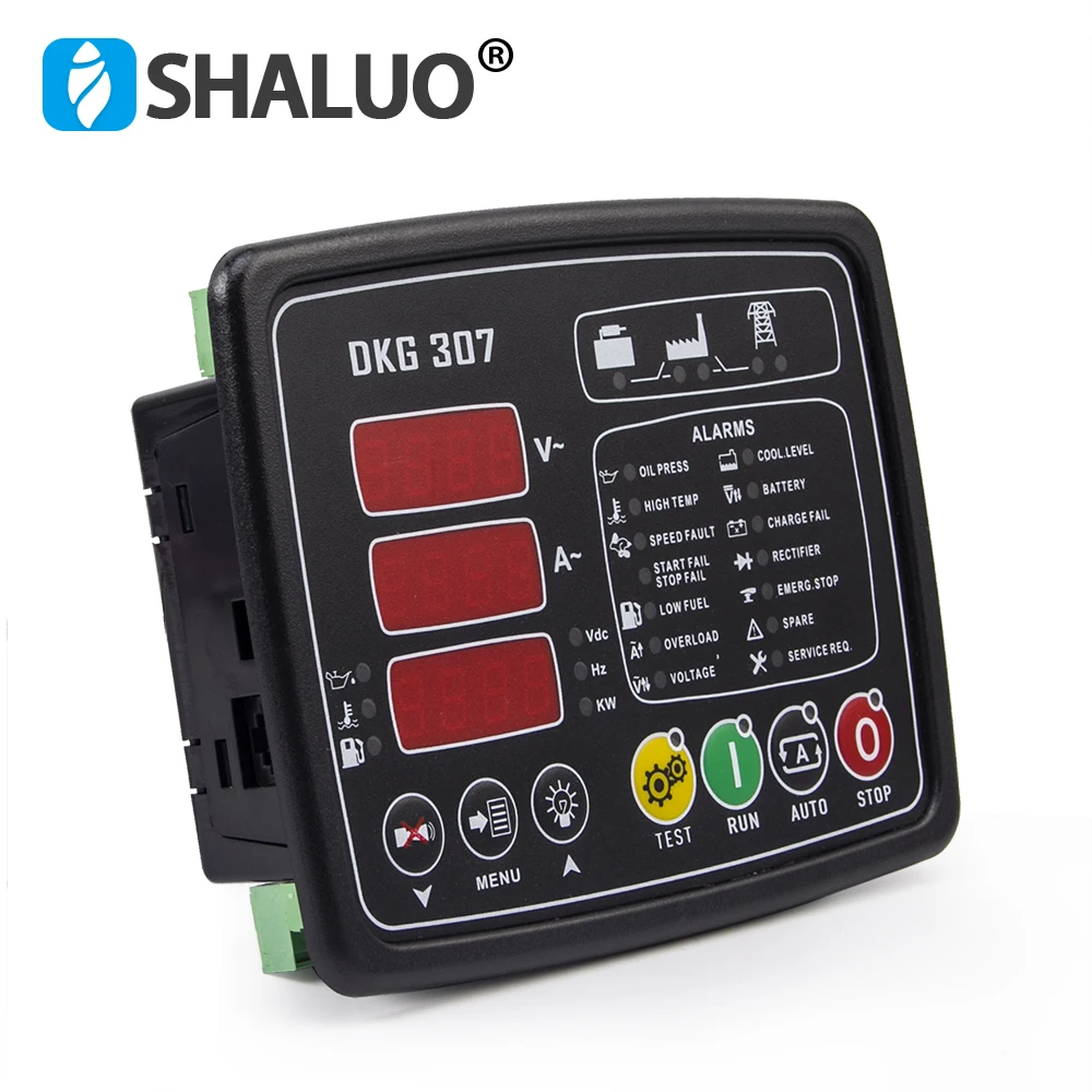 Imagem -05 - Falha de Rede Automática Controller Panel Módulo de Controle Datakom Unit Mpu Amf Can Generator Compatível com Dkg307 Genconjunto Parte