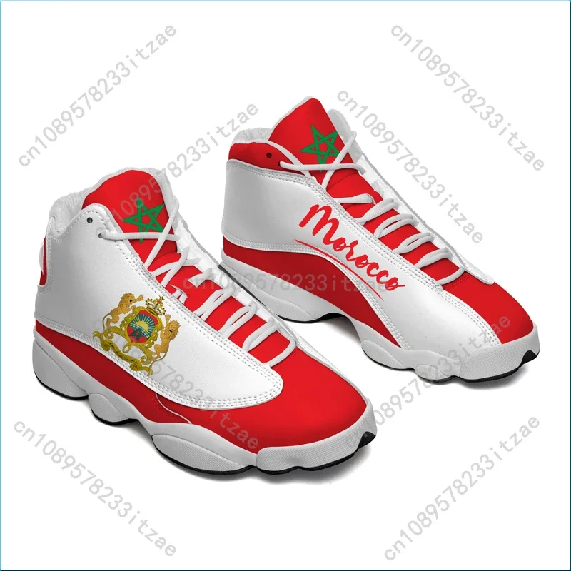 Dropshipping Print On Demand North Africa Algeria Egypt Libya Madeira Morocco Tunisia Flag Custom Sneaker Shoes