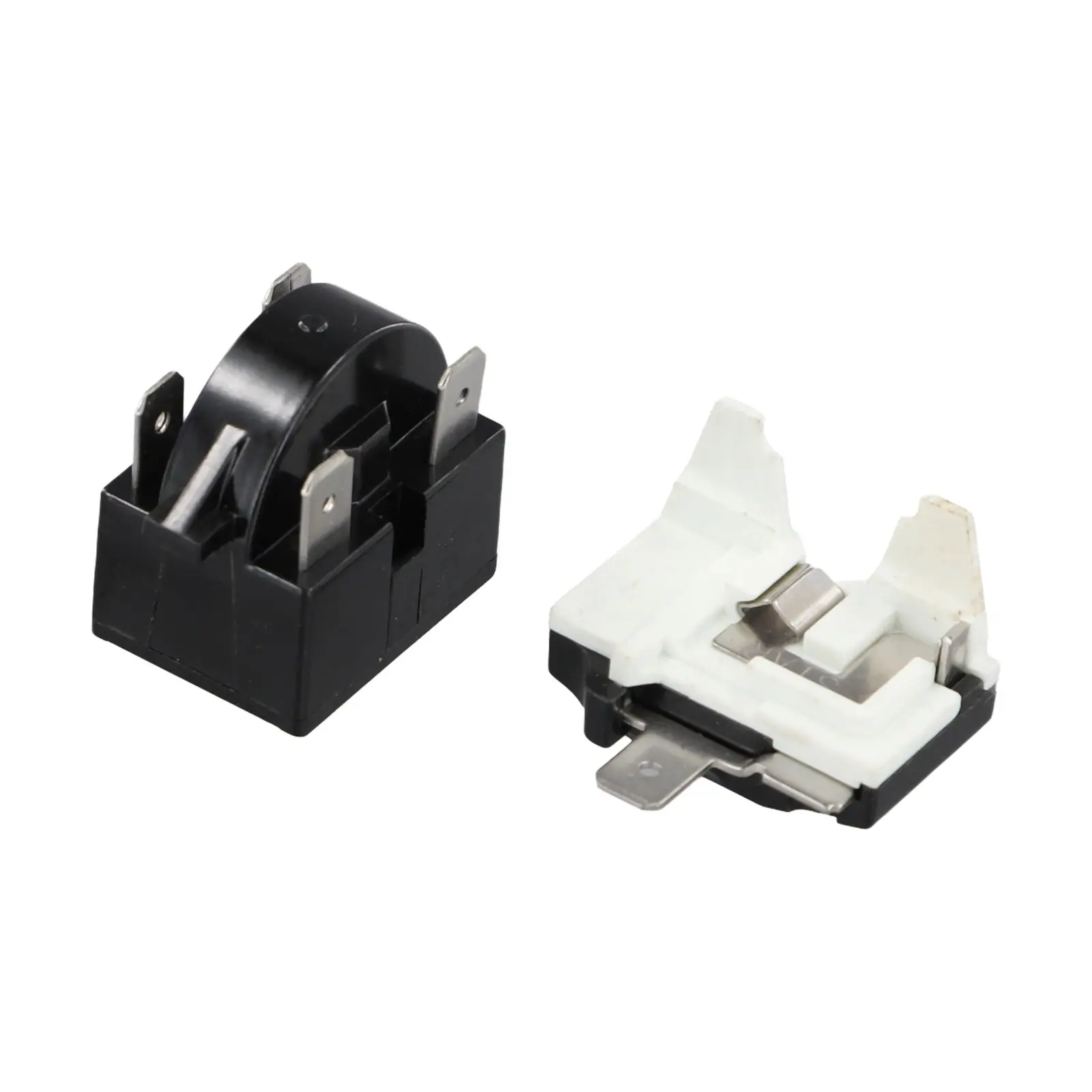 Starting Relay Refrigerator PTC Starter Relay Replacement 1/2/3/4Pins 12ohm Compressor Overload Protector