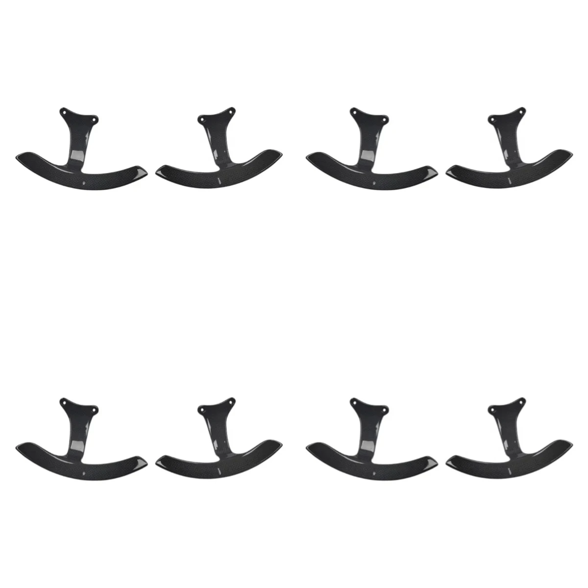 High-quality OEM Style Dry Carbon Fiber Shift Paddles for F8 Tributo Spider