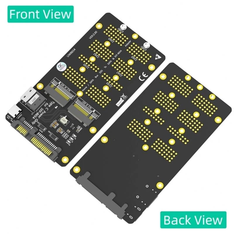  Efficient Data Transmission with NVME M.2 to SATAIII and SFF8654 Card