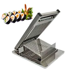 Commercial Manual 17/20/24MM Sushi Roll Cutter Machine Japan Rice Sushi Roll Cutting Tool Sushi Roll Slicer Cutting Machine