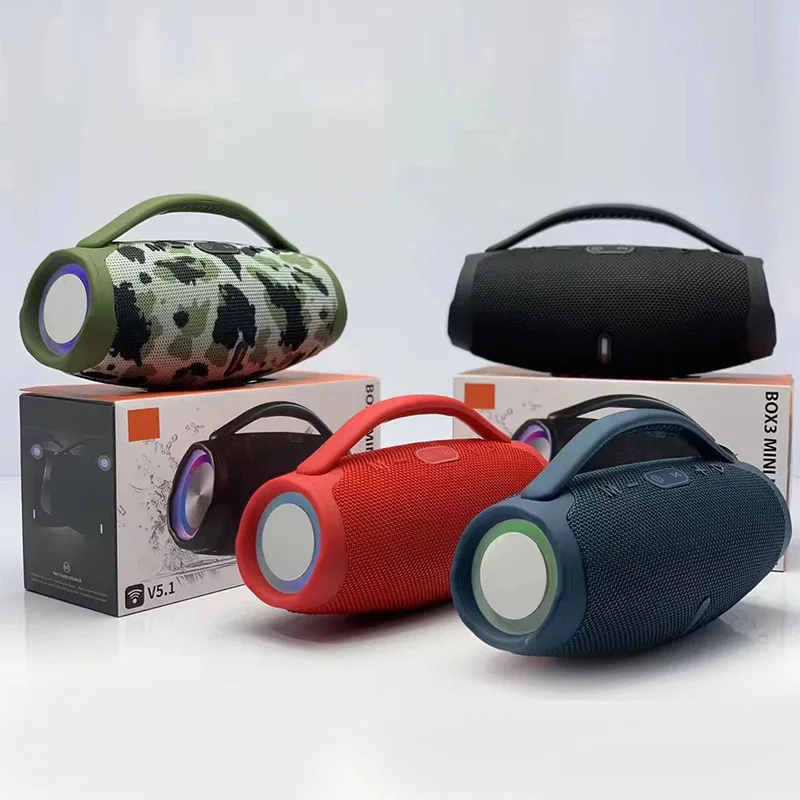 

Беспроводная Bluetooth-колонка Boombox3mini War God RGB, портативный уличный сабвуфер