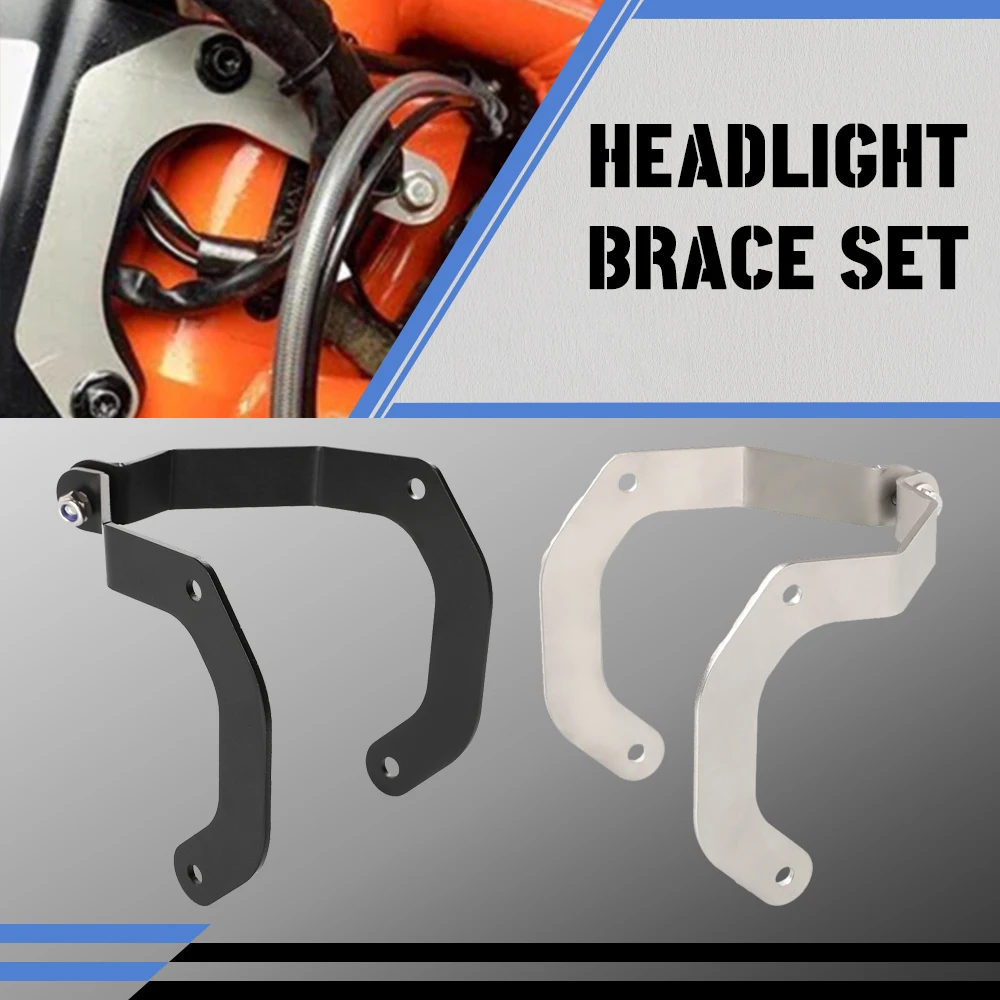 

For K*M 890 790 Adventure Adv R S 2018-2020 2021 2022 2023 Headlight Reinforcement Mount Motorcycle Headlamp Neck Brace Brackets