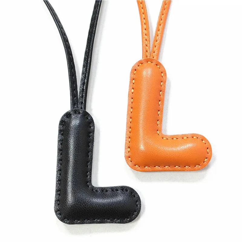 

Quality Leather L-letter Bag Pendant, Name Pendant, Initials Pendant, Car Accessories, Bag Charm, Bag DIY