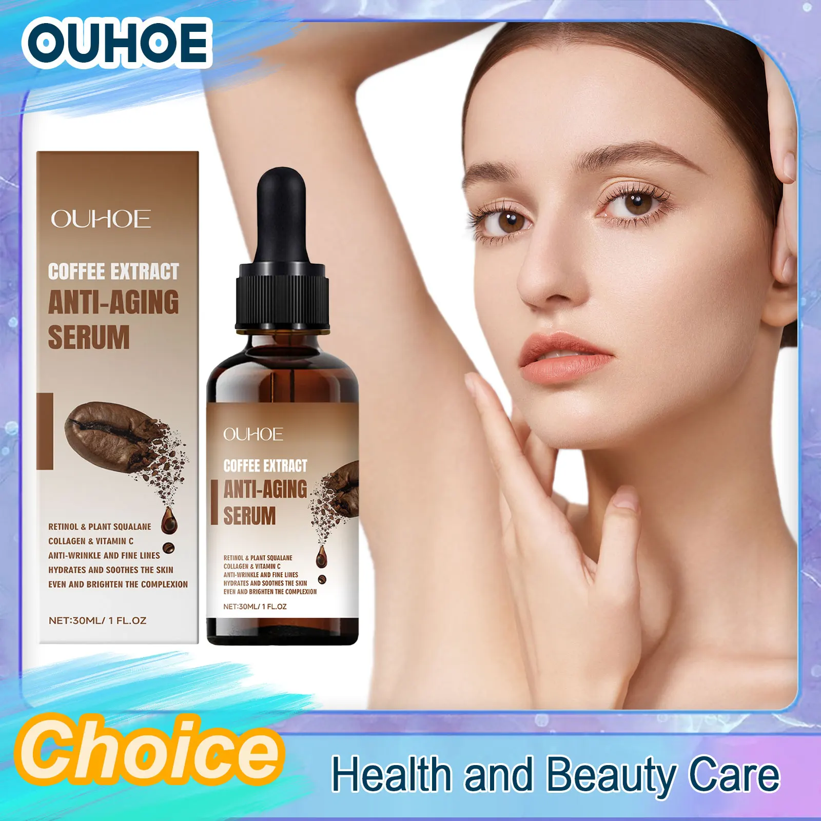 

Anti Wrinkle Eye Essence Fade Fine Lines Remove Dark Circles Eye Bags Lift Firming Tighten Dryness Moisturizing Eye Care Serum