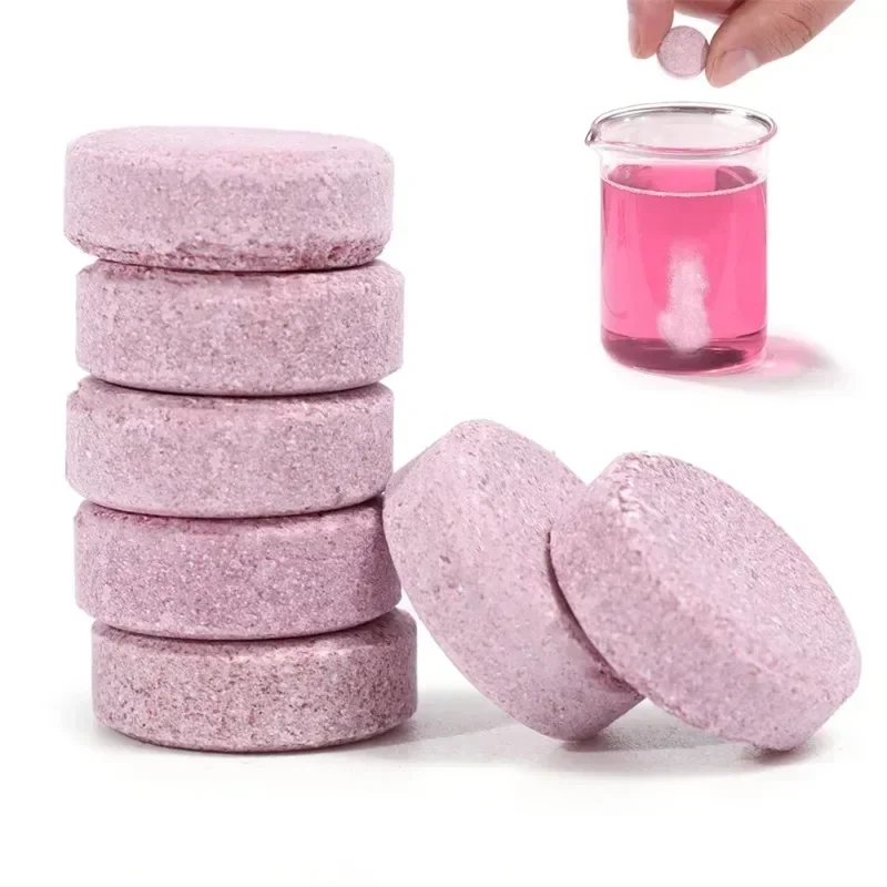 Car Windshield Glass Concentrated Washer Tablets Car Effervescent Washer Fluid Wiper Glass Solid Cleaning Tablets