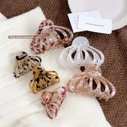 Fashion hair claw clip Pumpkin hair claws Advanced hair claws Simple hair claws Floral hair claws Accessories for women
