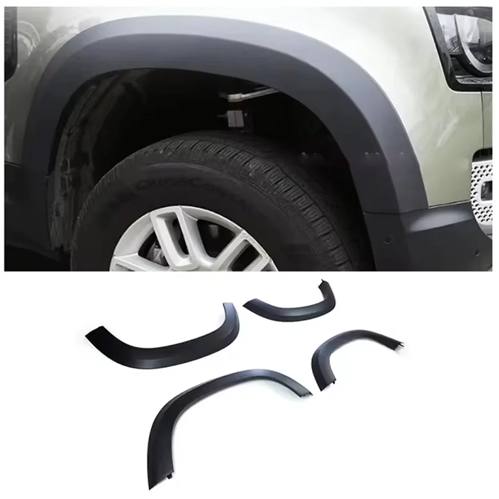 Wheel Opening Flare Molding Applicab Material Replacement Mounting Widebody Wheelbrows For Land Rover Defender 90 Body Kit