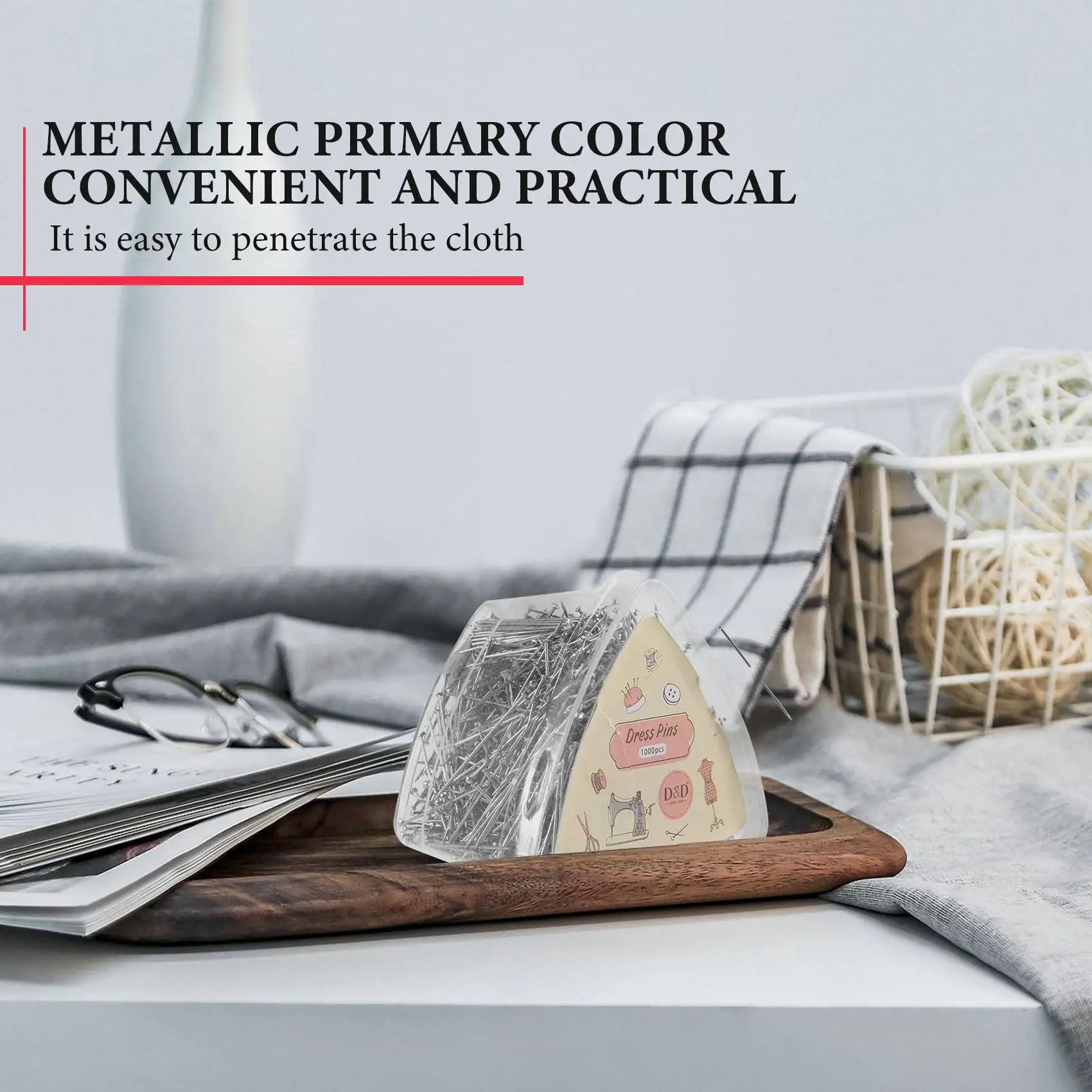 

ETRT 1000 шт./кор. булавки из нержавеющей стали, булавка для одежды, рубашка, шелковая атласная булавка, одеяло, аппликация, швейная игла 31 мм