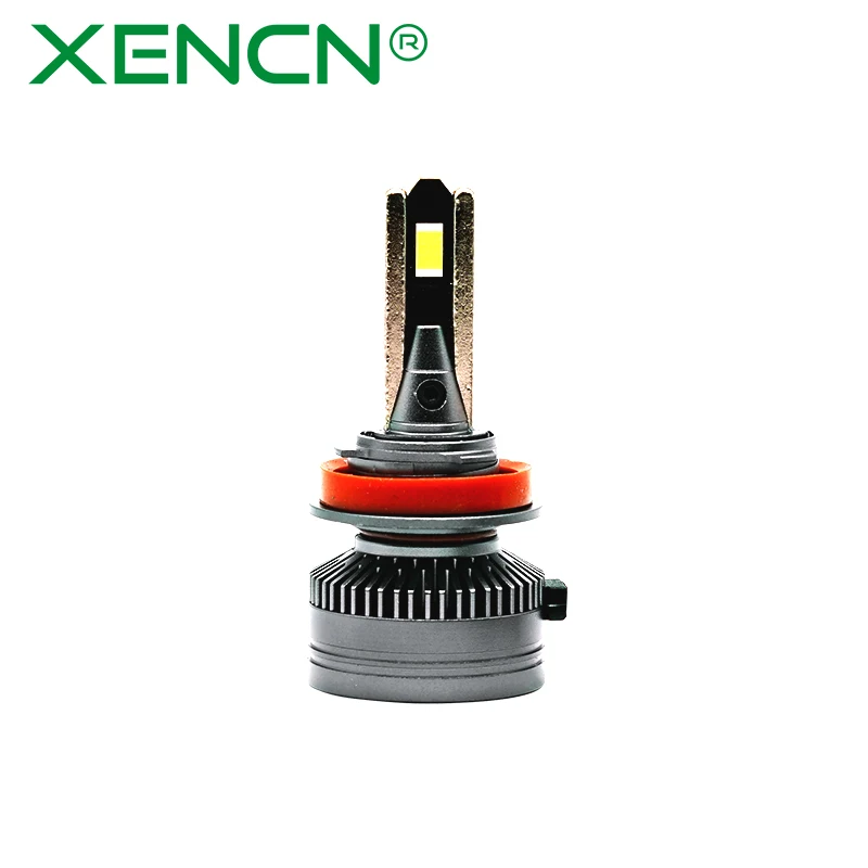 XENCN M50 H11 LED HEADLIGHT PRO LAMP 6500K 12V/50W 5000LM IP68 WATERPROOF DUSTPROOF AVIATION ALUMINUM UPGRADE 12 BEADS