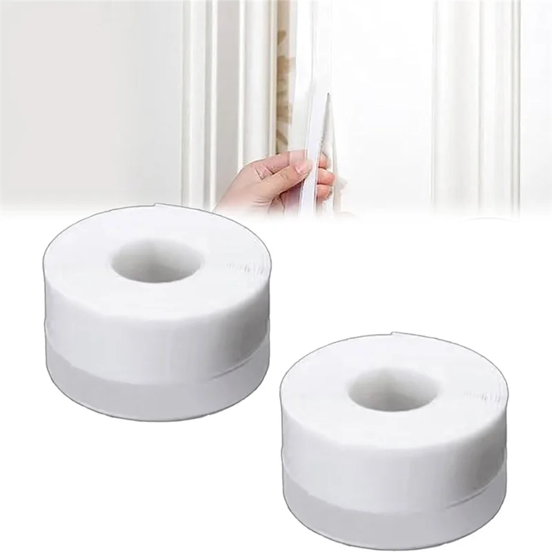 TKOH-10PCS Convictionm sello de puerta burlete tira de sellado de puerta 5M/16,4 pies pegatina de sellado cinta de sellado para borrador de puerta