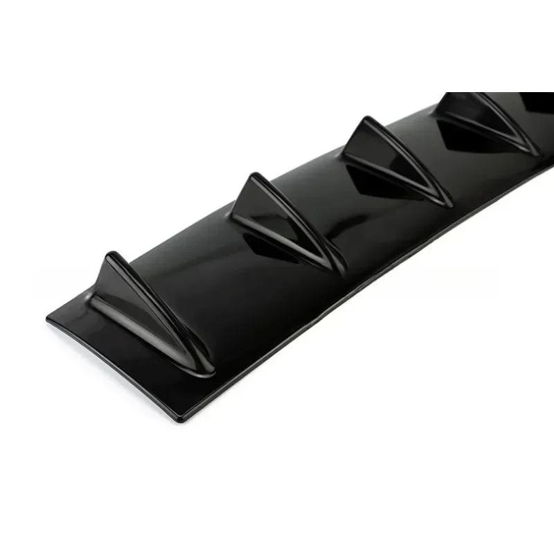 

Tiy For LAICY Diffuser Shark Fins Bumper YS-ubaru Legacy Car Rear Splitter Chin Spoiler Lip Black Shunt