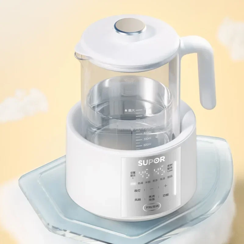 

1.2L Glass Electric Kettle with Temperature Control Keep Warm Baby Milk Formula Maker and Insulated Water Boiler 220V