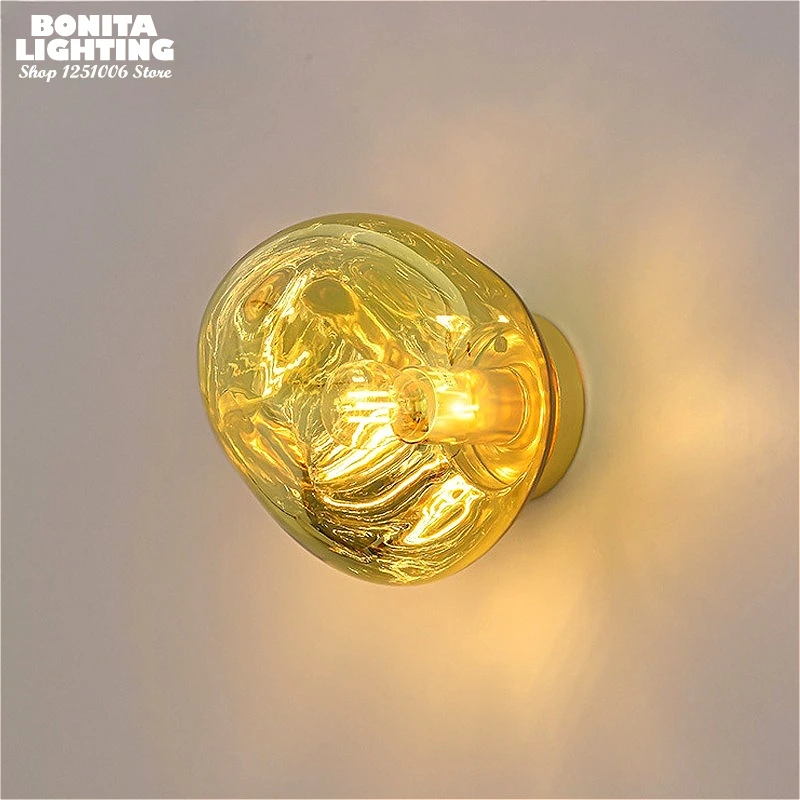 

Diffuse Reflection Glass Wall Light, Modern Creative Sconces，Aisle/ Bedroom/ Bathroom/ Living Room Indoor Decorative Lighting