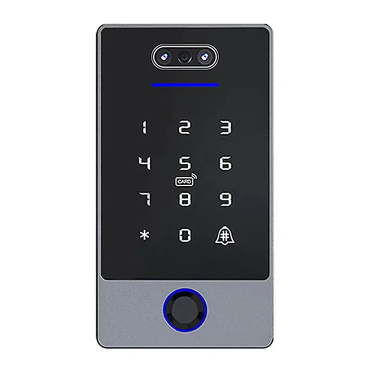 T21C 5X Ttlock Face Recognition Access Control Keypad Standalone Waterproof Fingerprint Access Controller For Door Lock-B