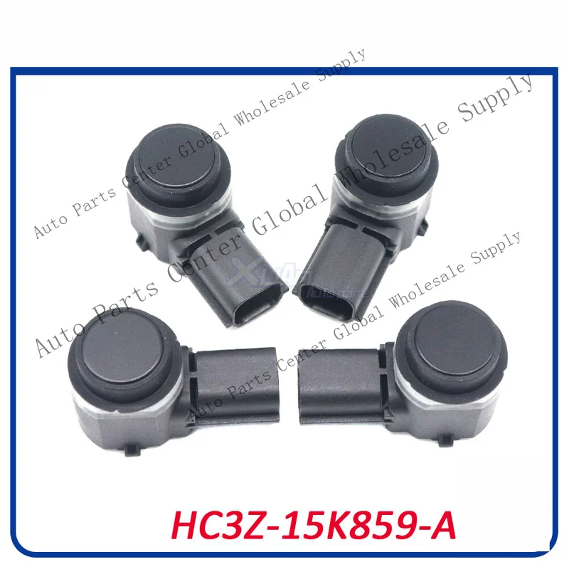 L+ HC3T-15K859-EA 4pcs Rear PDC Parking Aid Reverse Backup Bumper Sensor For Ford
