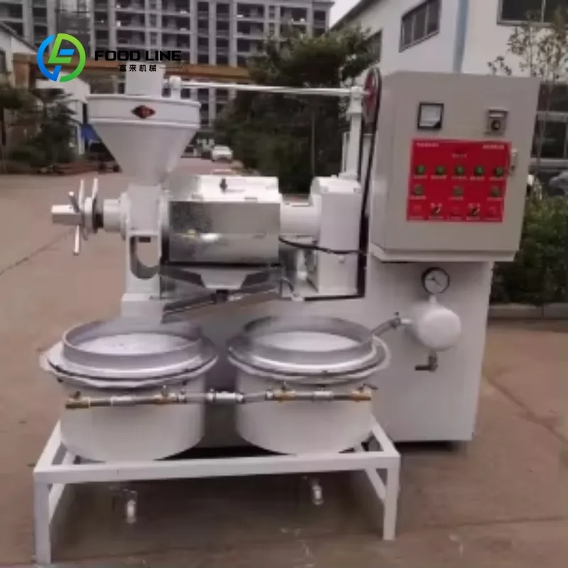 Custom Automatic Hot & Cold Oil Press Machine Soybean Sunflower Sesame Peanut Seed Oil Extractor for Edible Oil Production