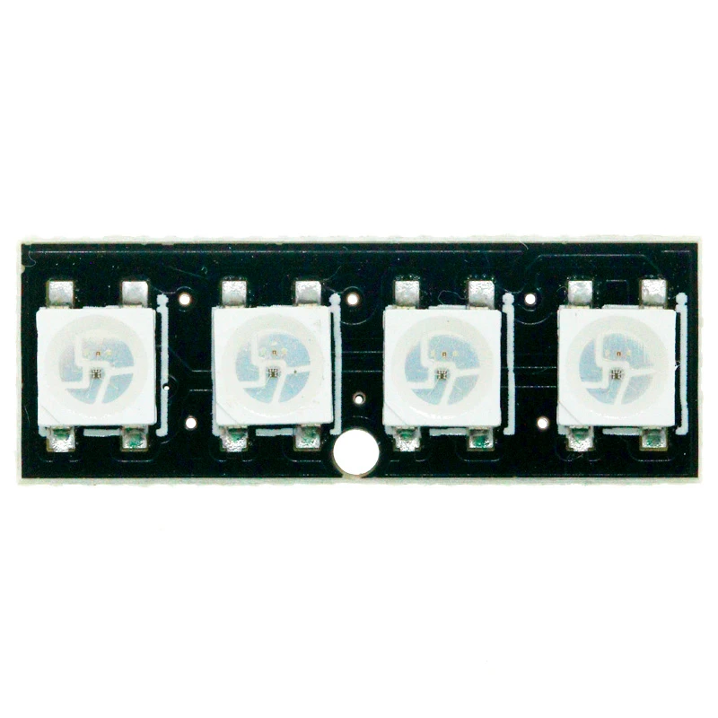 Módulo de grânulo LED Bar Light, Full Color Drive Illustrated, Desenvolvimento Módulo Board, Microcontrolador, 4-bit, WS2812