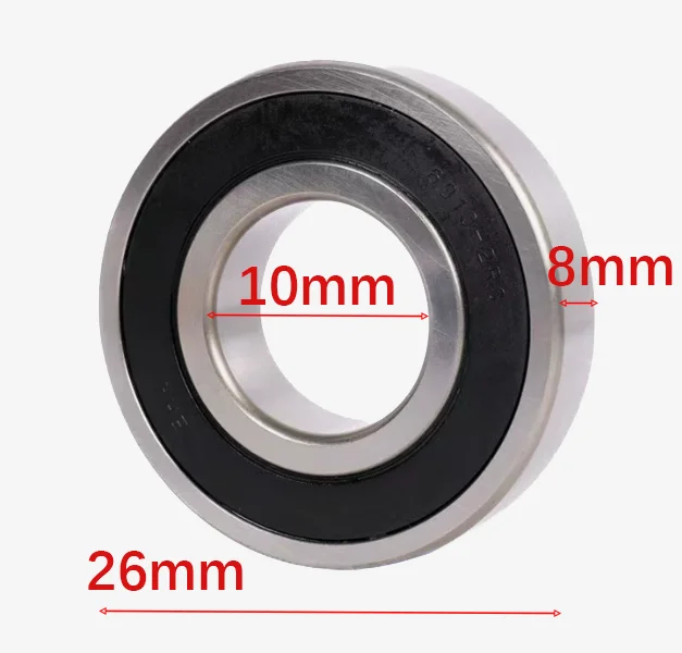 Carbon Steel 608ZZ 608RS 609ZZ 6000ZZ 6001RS Deep Groove Ball Bearing