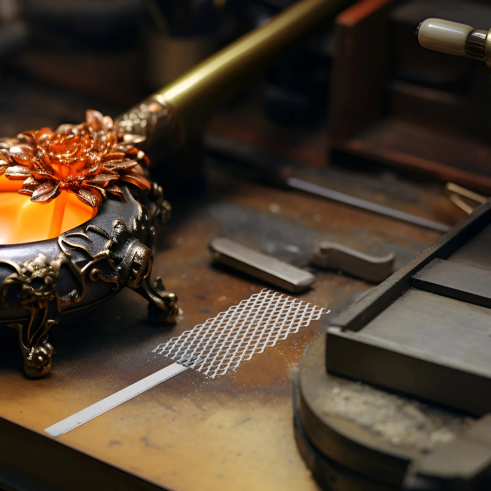 

Инструмент для гальванического покрытия ювелирных изделий: сетчатый анод для процесса гальваники с ручкой для ремонта металлических изделий