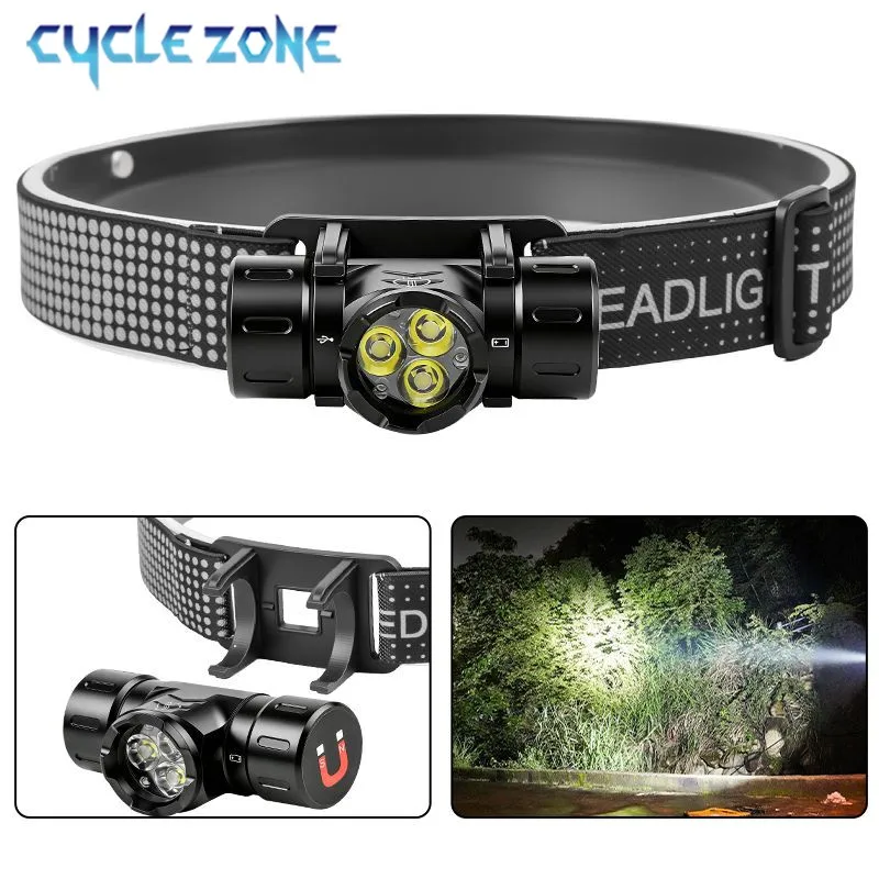 lanterna-de-cabeca-3led-recarregavel-tipo-c-com-bateria-magnetica-integrada-para-camping-e-pesca-ao-ar-livre