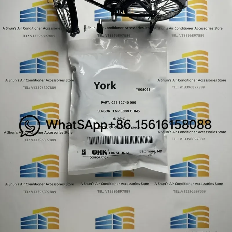York Air Conditioner Temperature Sensor 02552740000 025-52740-000 HVAC Replacement Parts AC Thermistor Probe Accessories