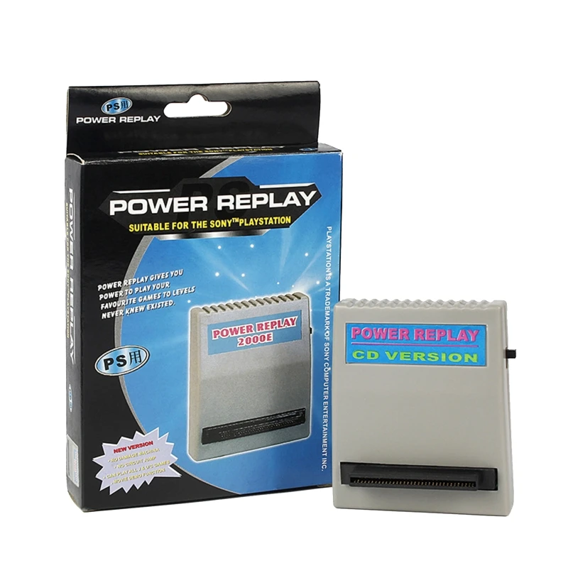 Game Machine PS Action Card Power for Replay Action Card Replacement Game Cheat Cartridge for PS1 Console