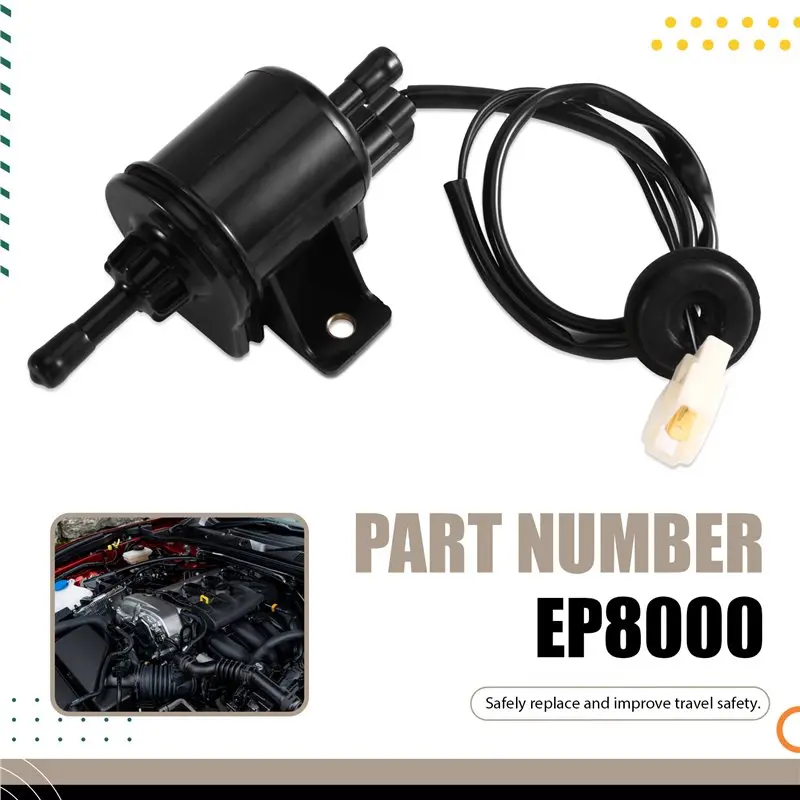 New Arrivals-For Mazda Compatible Electric Fuel Pump EP-8000 EP8000 Replacement Part For Vehicle Performance
