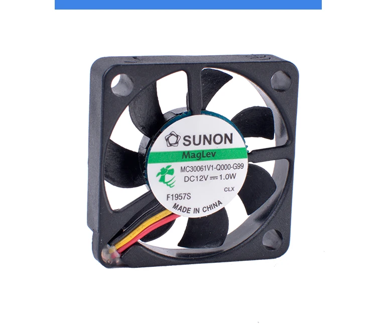 

SUNON MC30061V1-Q000-G99 DC 12 В 1,0 Вт 35x35x06 мм 3-проводной охлаждающий вентилятор